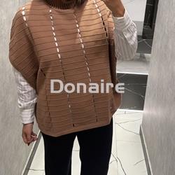 Jersey cuello vuelto tipo poncho Lolita - Imagen 2