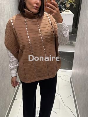 Jersey cuello vuelto tipo poncho Lolita - Imagen 2