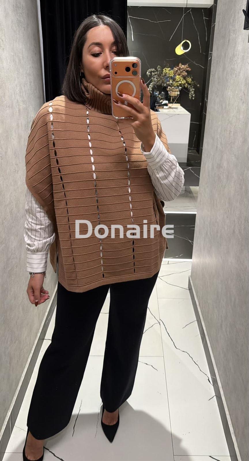 Jersey cuello vuelto tipo poncho Lolita - Imagen 3