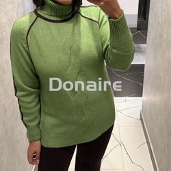 Jersey cuello vuelto verde WNT - Imagen 1