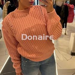 Jersey efecto hombreras rosa palo Lez a Lez - Imagen 1