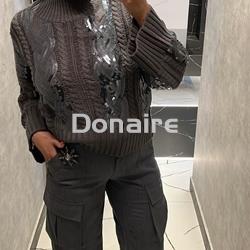 Jersey gris y lentejuelas BSB - Imagen 2