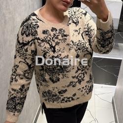 Jersey jacquard floral NKN - Imagen 2