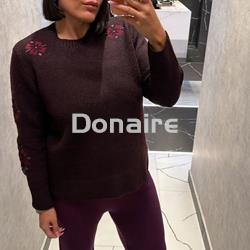 Jersey marrón bordado WNT - Imagen 1