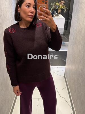 Jersey marrón bordado WNT - Imagen 1