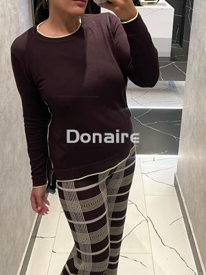 Jersey marrón vivo amarillo WNT - Imagen 1