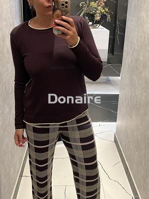 Jersey marrón vivo amarillo WNT - Imagen 2