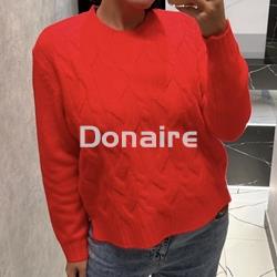 Jersey rojo trenzado WNT - Imagen 1