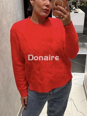 Jersey rojo trenzado WNT - Imagen 1