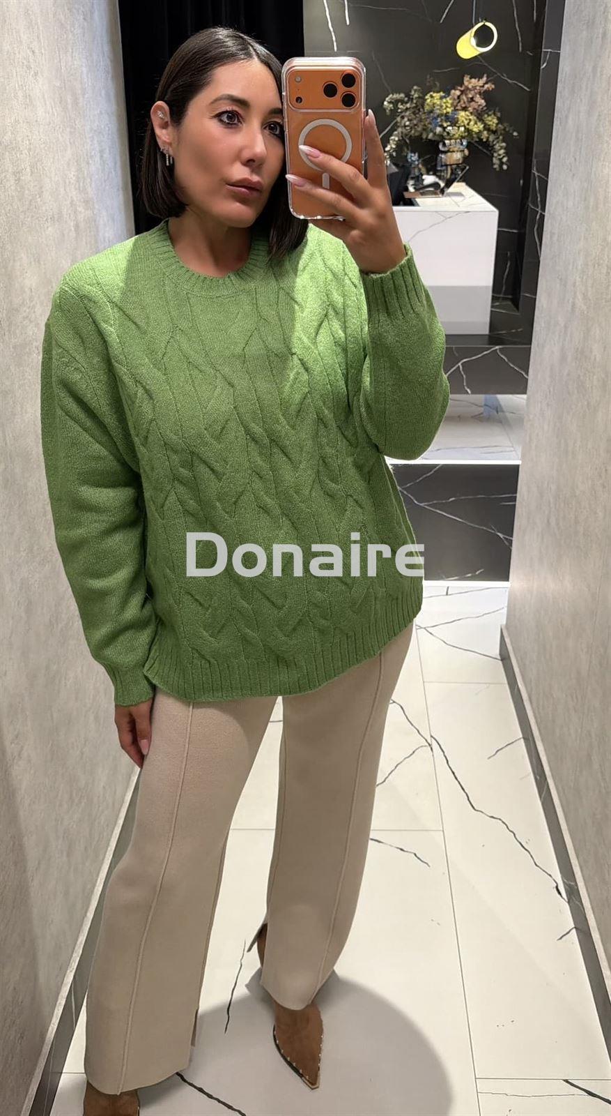 Jersey verde trenzado WNT - Imagen 1