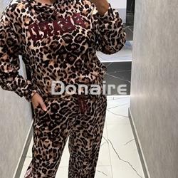 Jogger animal print terciopelo Phard - Imagen 2