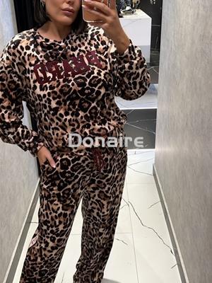 Jogger animal print terciopelo Phard - Imagen 2