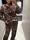 Jogger animal print terciopelo Phard - Imagen 2