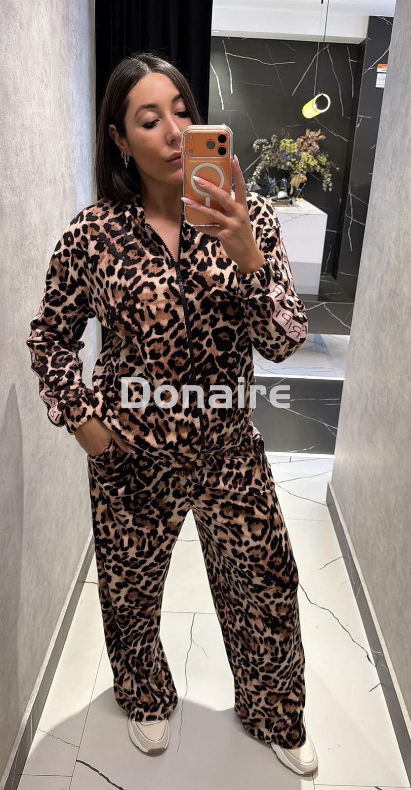 Jogger animal print terciopelo Phard - Imagen 5