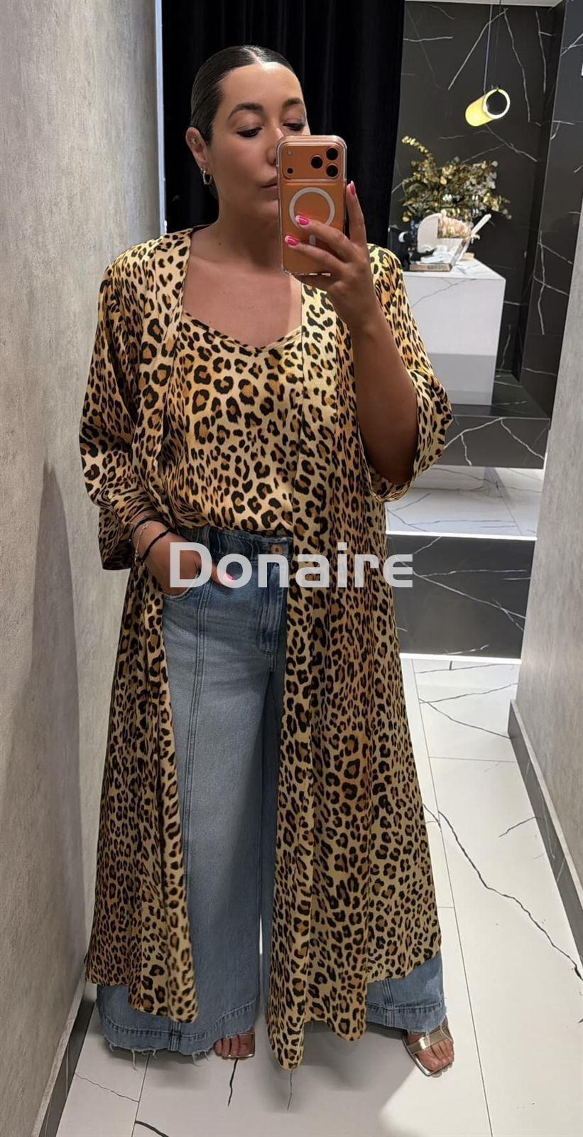 Kimono animal print Lola Casademunt - Imagen 1
