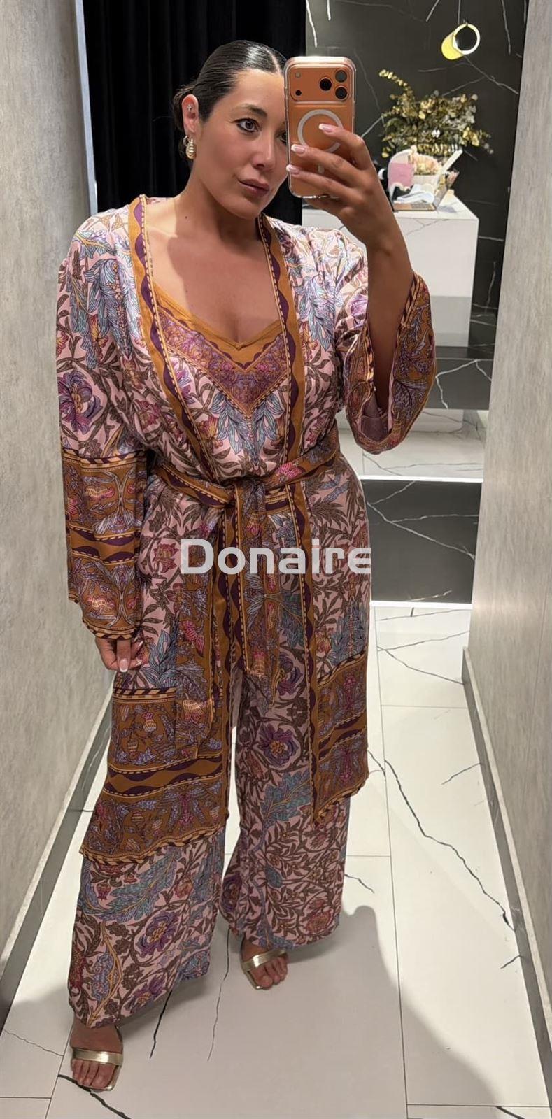 Kimono estampado floral NKN - Imagen 2
