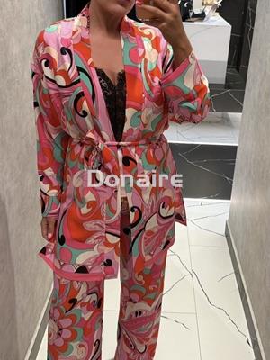 Kimono multicolor Koralline - Imagen 1