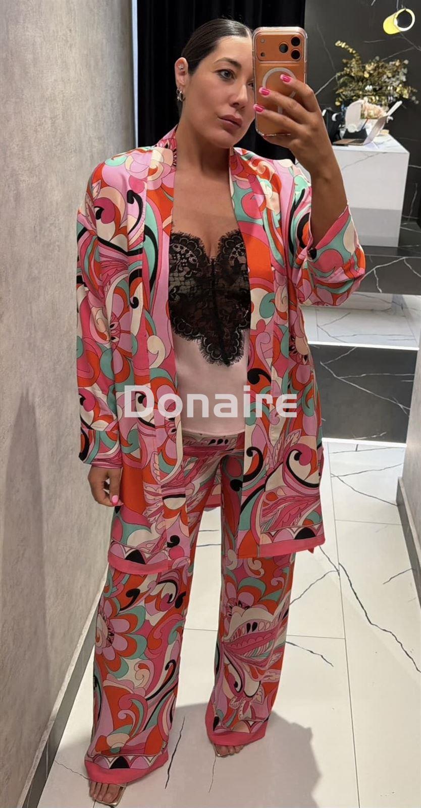 Kimono multicolor Koralline - Imagen 2