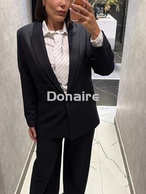 Maxi americana negra detalle lentejuela Phard - Imagen 1