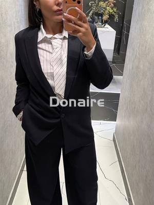 Maxi americana negra detalle lentejuela Phard - Imagen 2