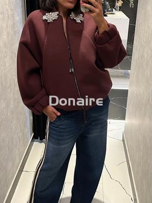 Maxi bomber neopreno granate Dixie - Imagen 1