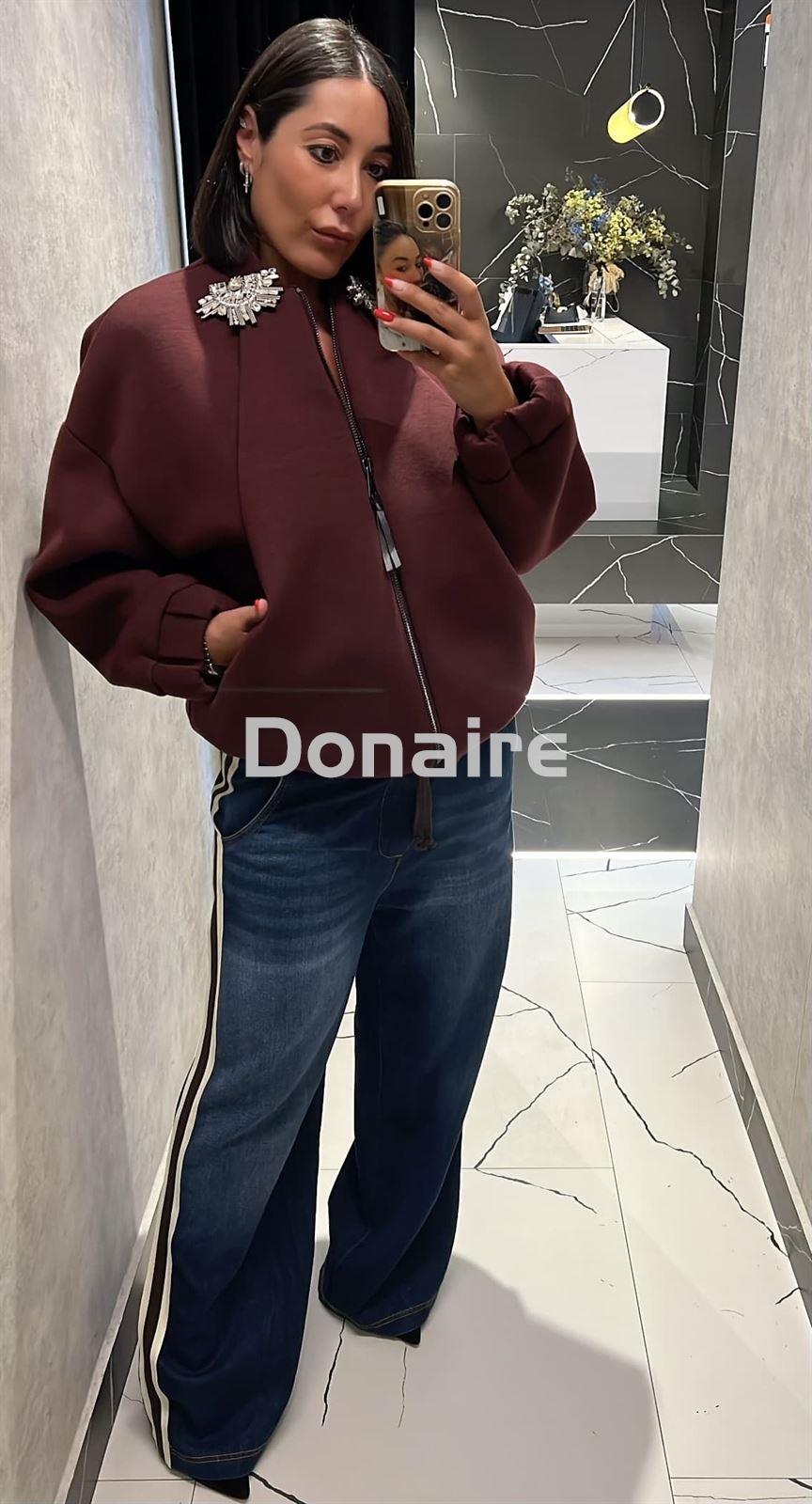 Maxi bomber neopreno granate Dixie - Imagen 2