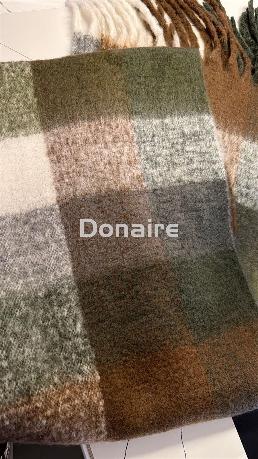 Maxi bufanda cuadros BSB - Imagen 1