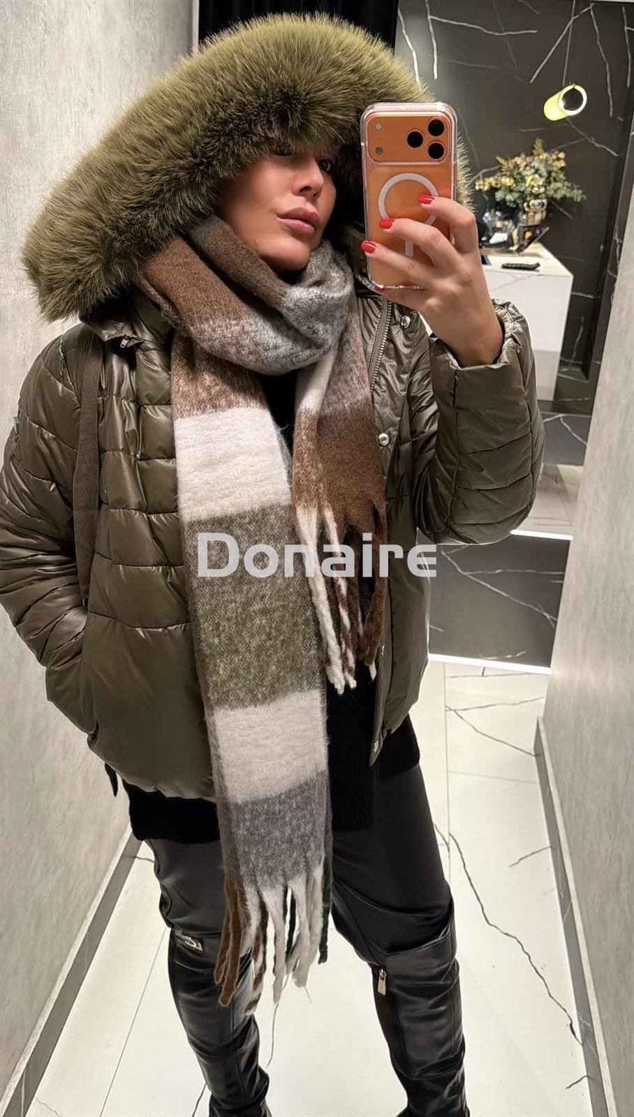 Maxi bufanda cuadros BSB - Imagen 2