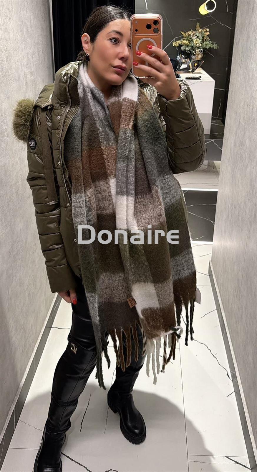 Maxi bufanda cuadros BSB - Imagen 3