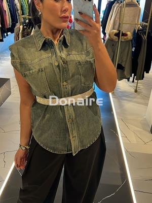 Maxi chaleco vaquero Goa Goa - Imagen 2