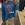 Maxi sudadera azul Dixie - Imagen 1