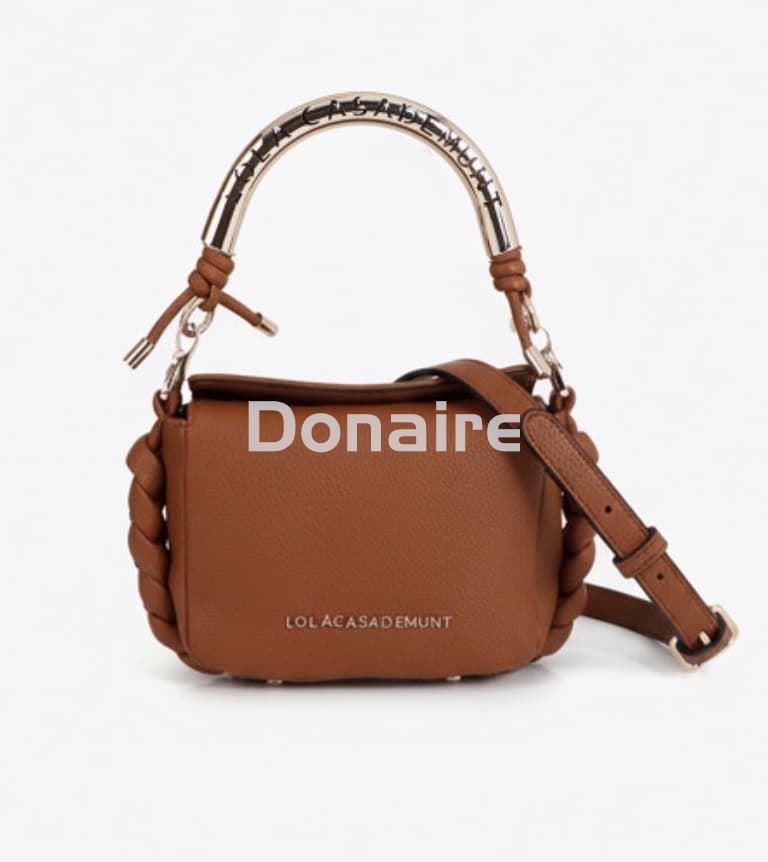 Mini bandolera 1981 marrón Lola Casademunt - Imagen 2