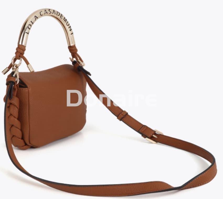 Mini bandolera 1981 marrón Lola Casademunt - Imagen 3