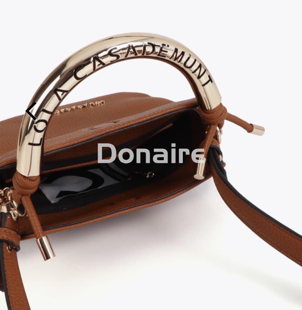 Mini bandolera 1981 marrón Lola Casademunt - Imagen 4