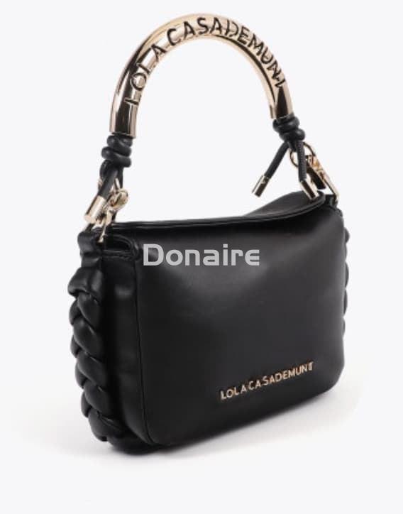 Mini bandolera 1981 negra Lola Casademunt - Imagen 1