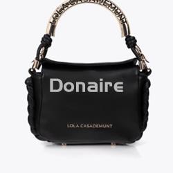 Mini bandolera 1981 negra Lola Casademunt - Imagen 2