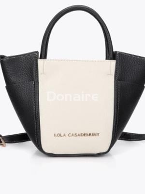 Mini bandolera bicolor Lola Casademunt - Imagen 1