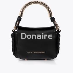 Mini bandolera negra 1981 Lola Casademunt - Imagen 2