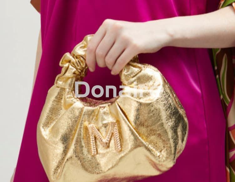 Mini bolso metalizado dorado - Imagen 5
