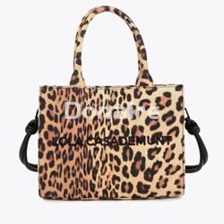 Mini shopper animal print Lola Casademunt - Imagen 1