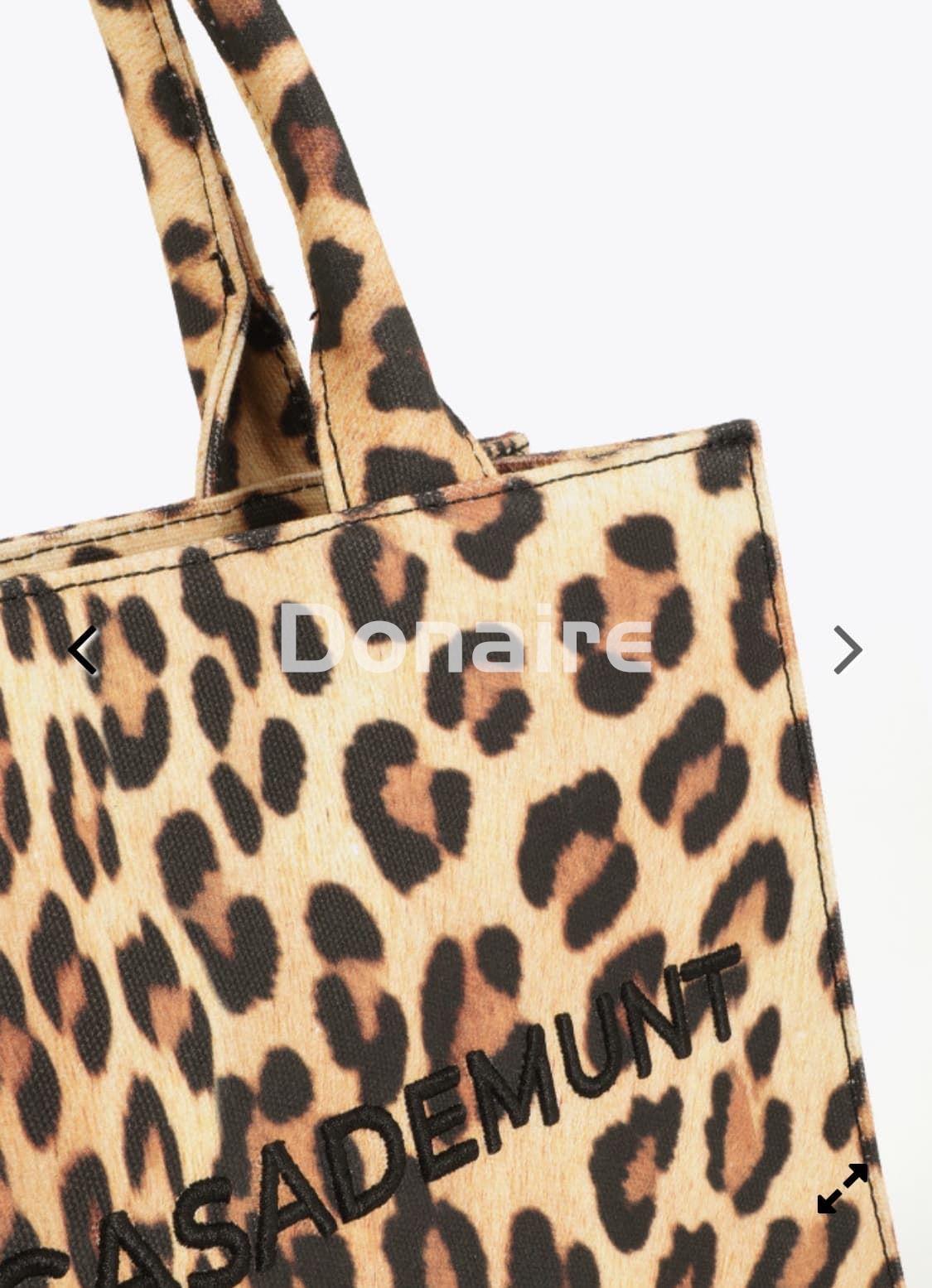 Mini shopper animal print Lola Casademunt - Imagen 5