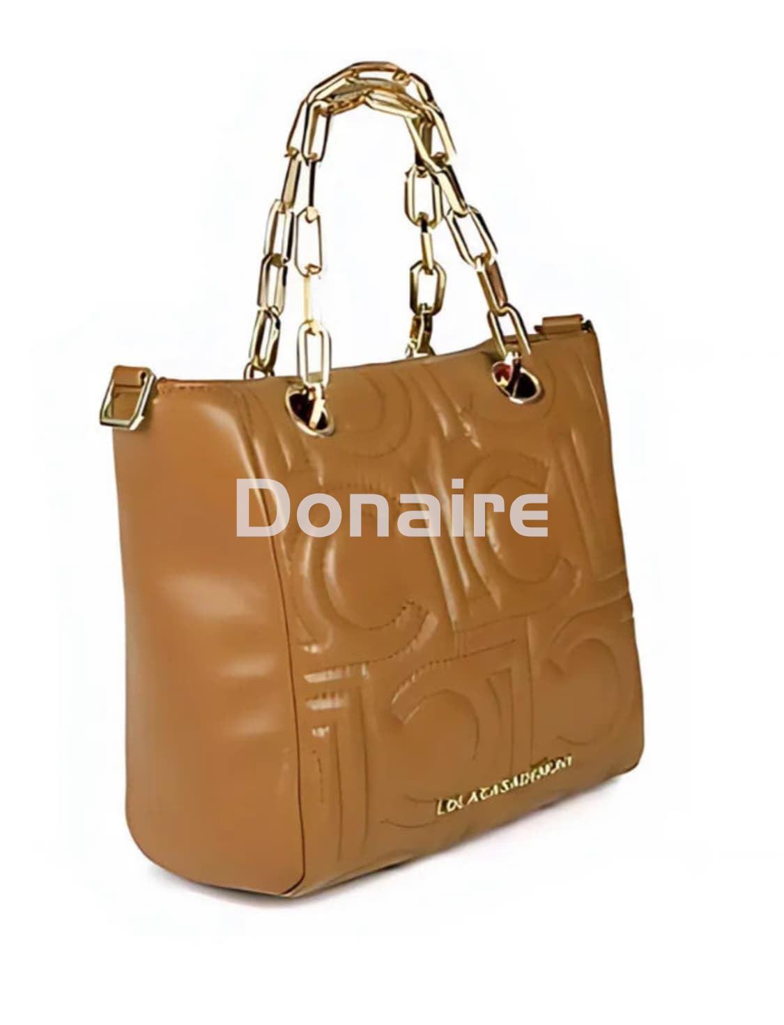 Mini shopper logotipado camel Lola Casademunt - Imagen 5