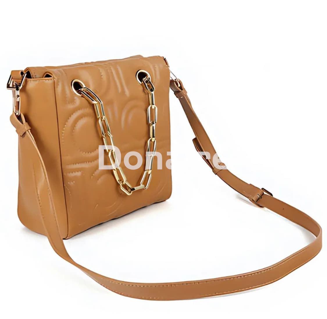Mini shopper logotipado camel Lola Casademunt - Imagen 7