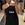 Mini vestido negro cuello camisa Phard - Imagen 2