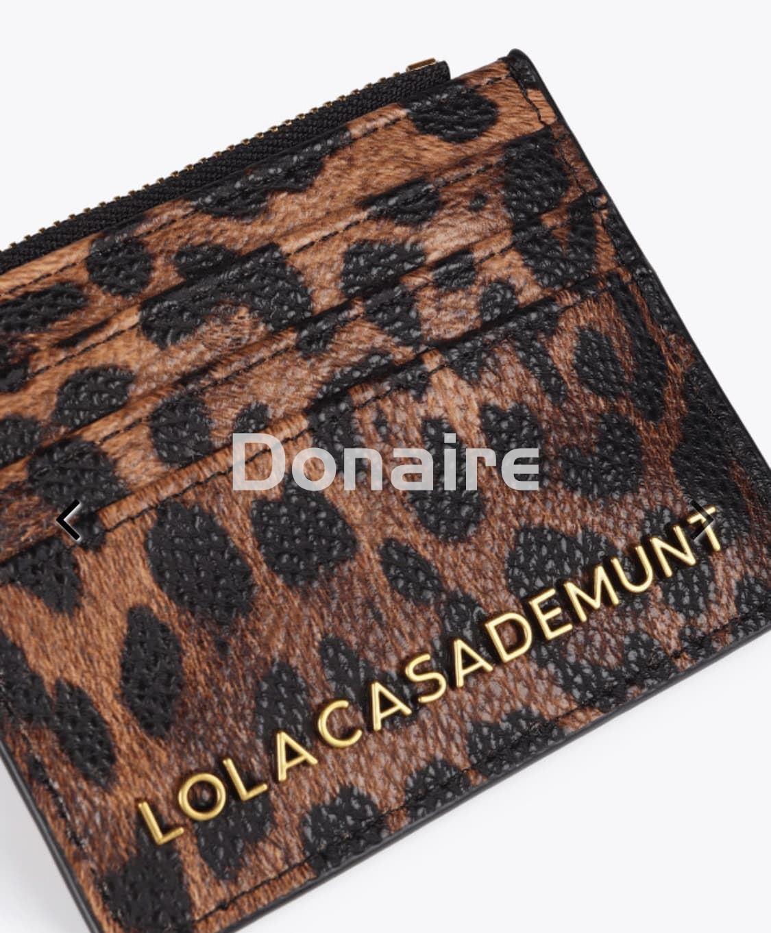 Monedero tarjetero animal print Lola Casademunt - Imagen 3