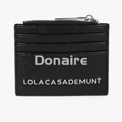Monedero tarjetero efecto piel arrugada Lola Casademunt - Imagen 1