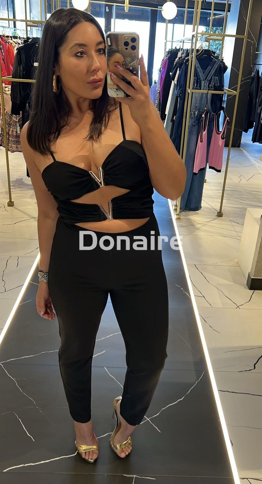 Mono negro cut out koralline - Imagen 2