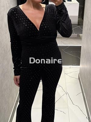 Mono negro terciopelo Koralline - Imagen 1