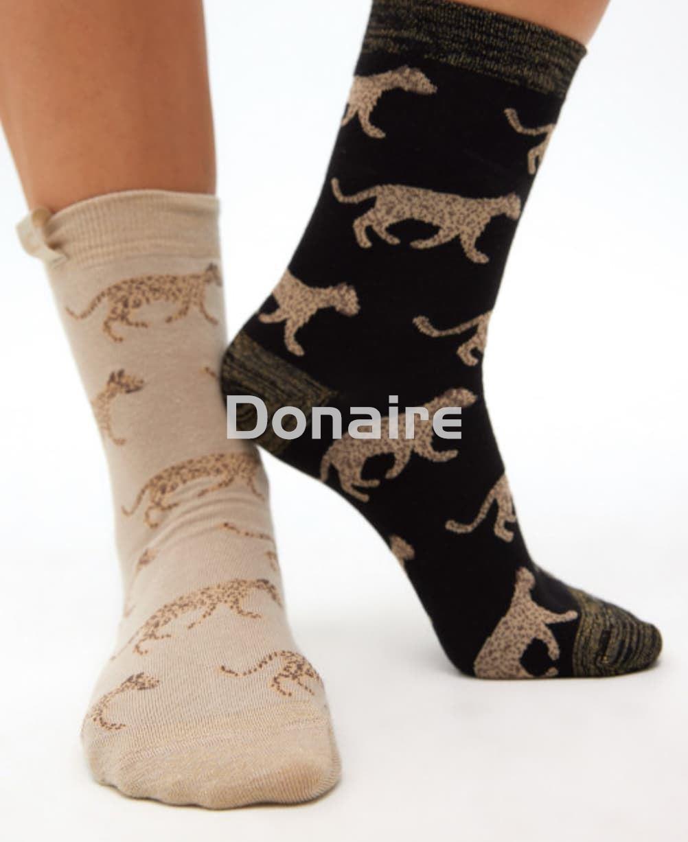 Pack de calcetines estampado leopardos Lola Casademunt - Imagen 3