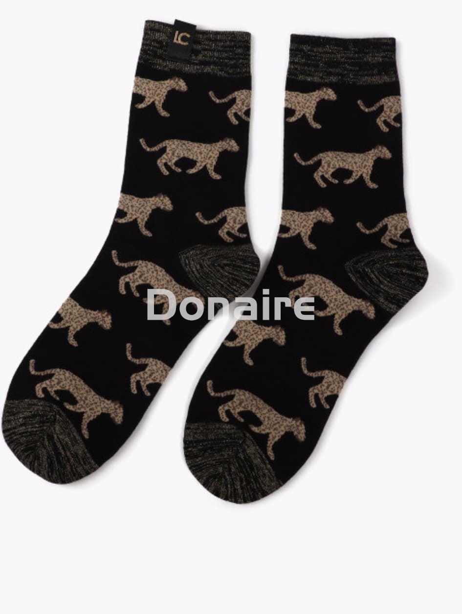 Pack de calcetines estampado leopardos Lola Casademunt - Imagen 5